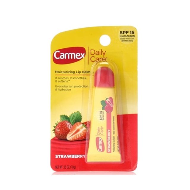 Carmex Moisturizing Lip Balm Fresh Strawberry 10 gm