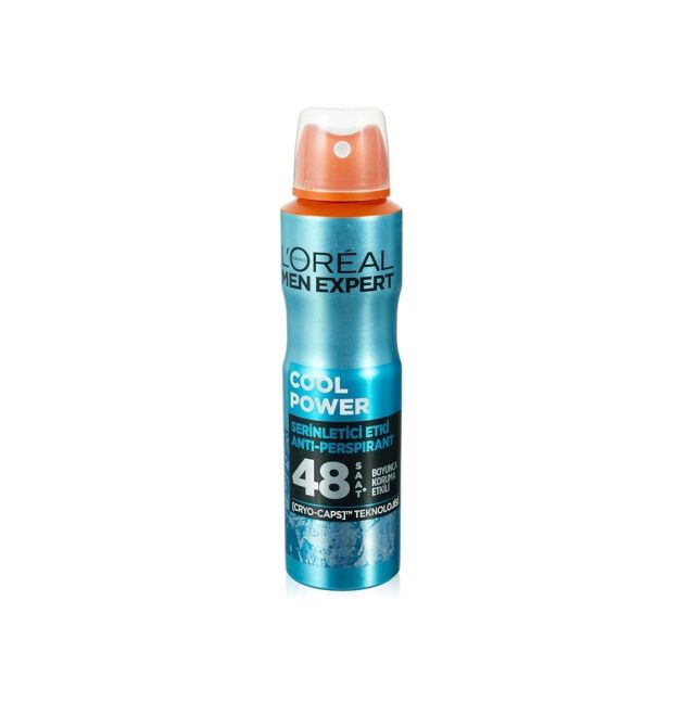 Loreal Men Expert Cool Power 48H Anti Perspirant Deodorant, 250 ml