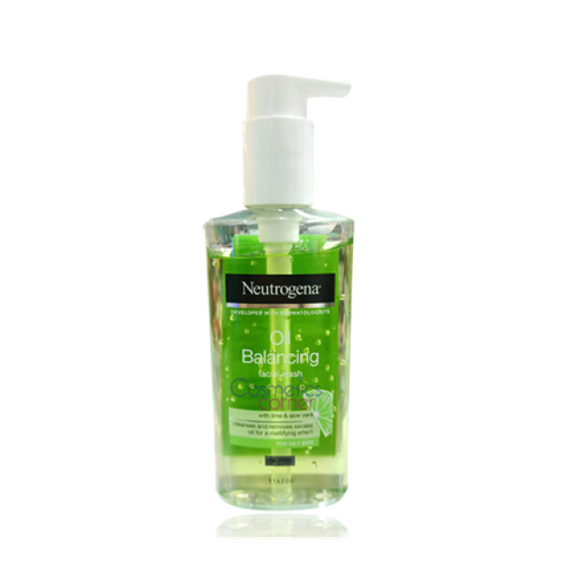 Neutrogena Oil Balancing With Lime Oil Free Skin Facial Wash