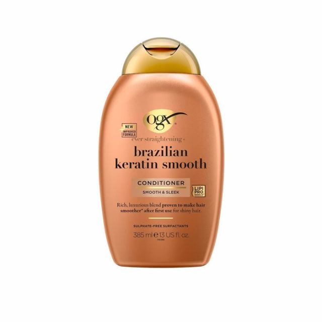 OGX Brazilian Keratin Smooth Conditioner 385ml